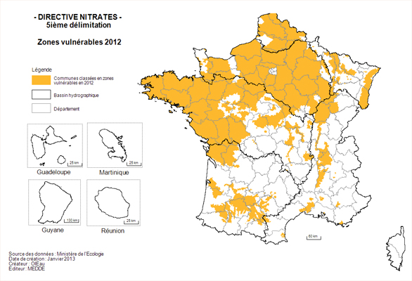 Nitrate : la France bientôt condamnée ?