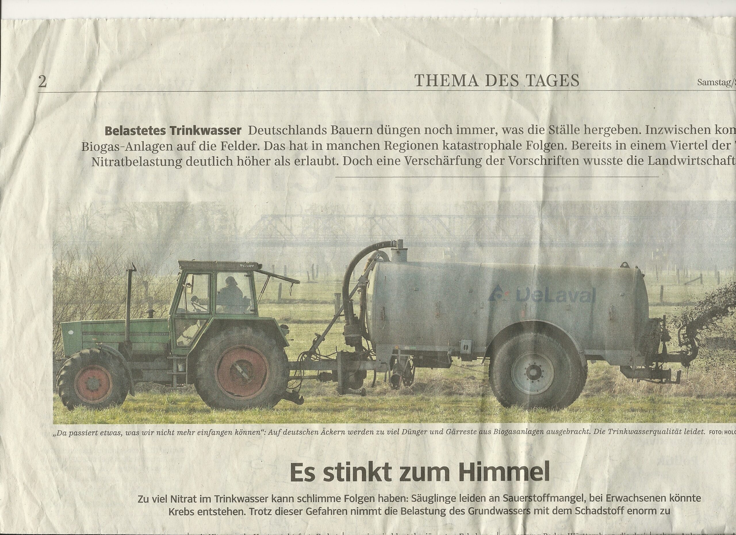 Es stinkt zum Himmel !