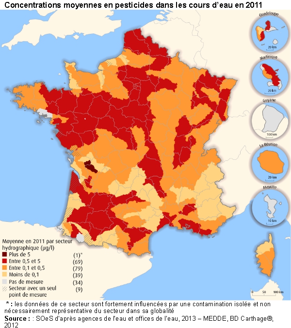 Nos cours d&rsquo;eau sont pollués !