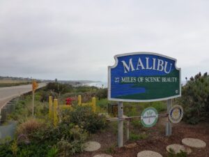 la Plage de Malibu