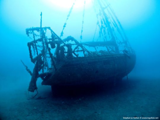 bateau de plaisance en fin de vie